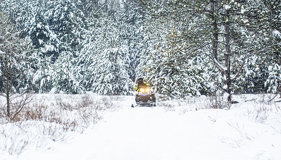 Kick Off the New Year with a Snowmobile Trip